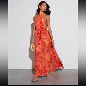 Stunning halter maxi dress